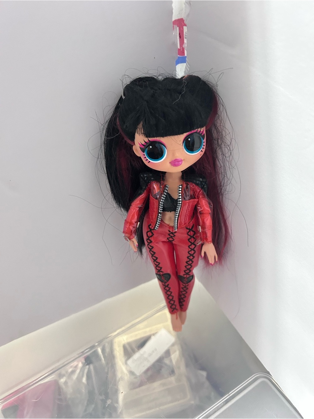 L.O.L. Surprise! Fashion Doll with Red Jacket and Pink Accents